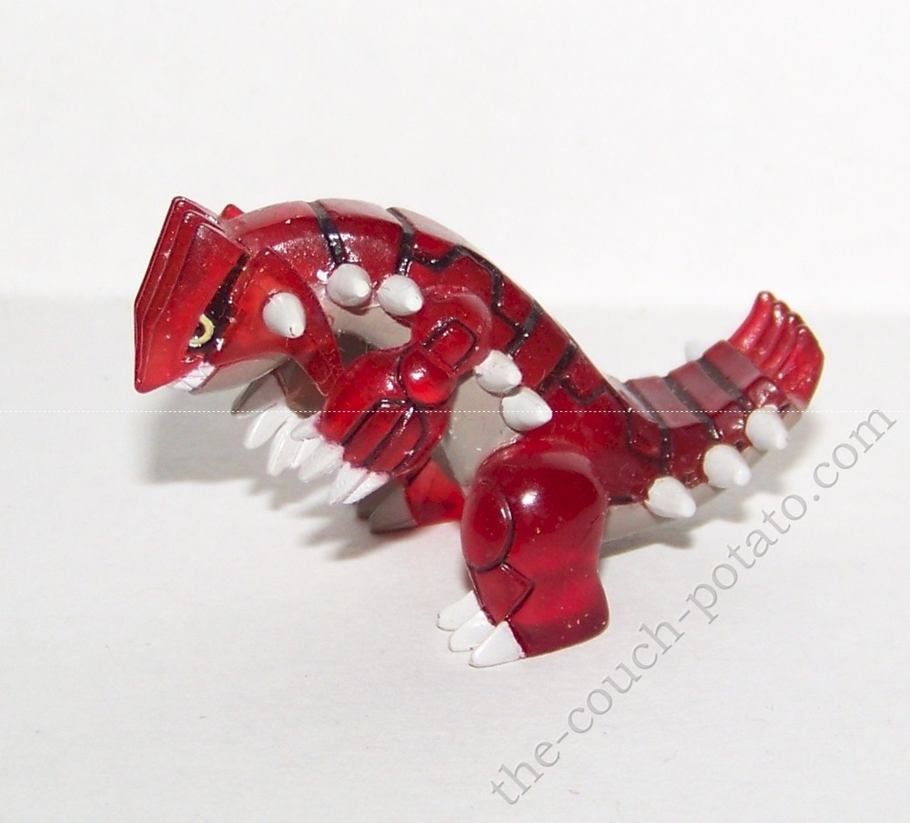 Pokemon Groudon Clear Tomy figure